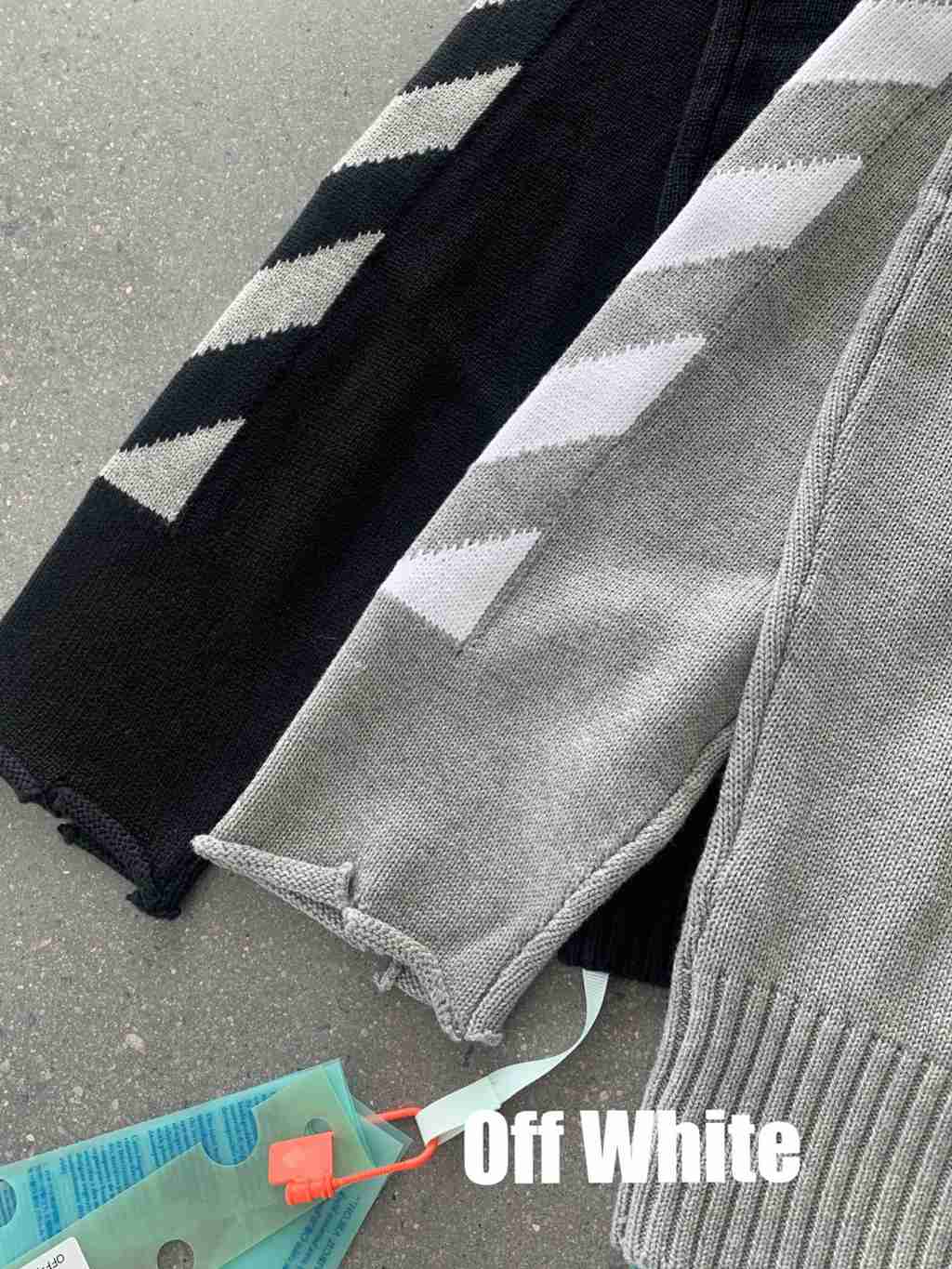 Off-White 2021 DIAG KNITWEAR